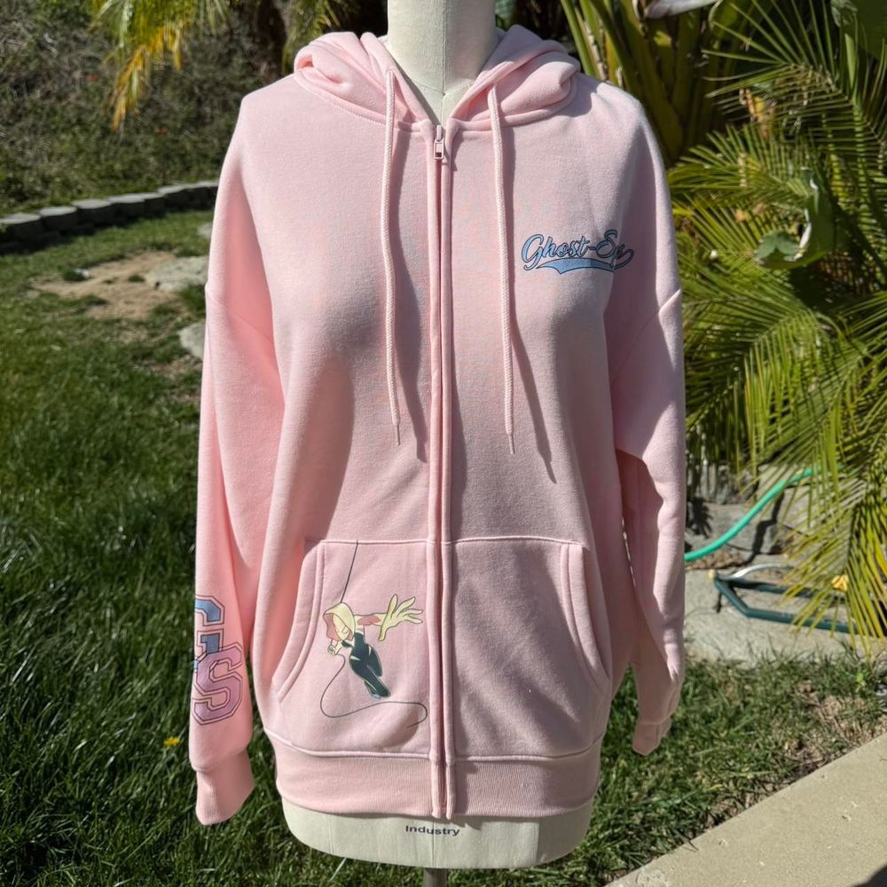 Marvel Pink Spider-Gwen Zip Up Hoodie